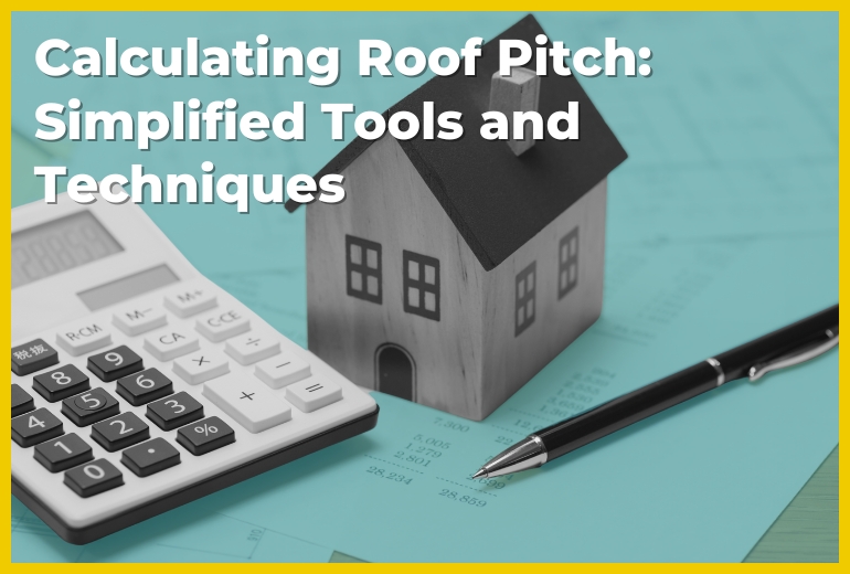 Calculating roof pitch